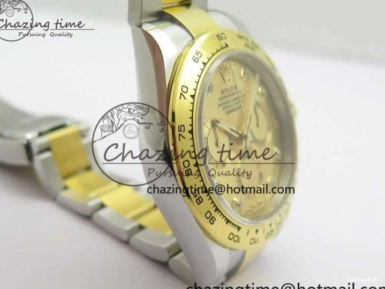 116508 SA4130 YG Case Best SS Bracelet YG Noob SS Dial Crystal 904L Daytona YG 1:1 Edition and 0109